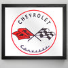 Chevrolet Corvette Printed Accent Mirror (13.5" x 15.5")